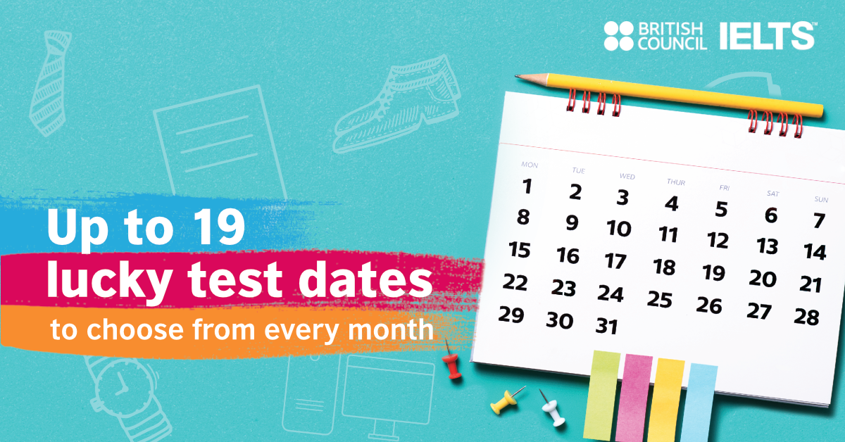 IELTS lucky date campaign IELTS Asia British Council